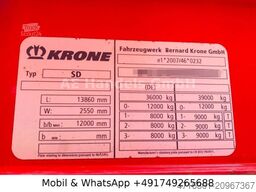 KRONE SD *Palletenkasten|Liftachse|Edscha|Tautliner