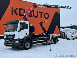 MAN TGS 35.480 8x4*4 FASSI F275 / HYVALIFT 26 ton /...