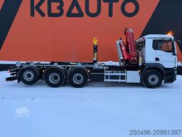 MAN TGS 35.480 8x4*4 FASSI F275 / HYVALIFT 26 ton /...
