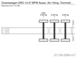 Groenewegen DRO-14-27 BPW Assen, As1 lifting, Trommelremmen