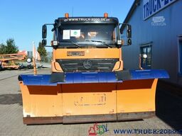 Mercedes-Benz 1829 4x4 Kran Winter Schneeschild Salzstreuer