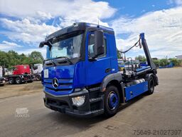 Mercedes-Benz Antos 1840 L Antos 1840 L, Gergen Teleskopabsetzkipper Adonis TAK 20, Funk