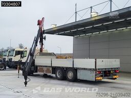 Scania P360 P 6X2 HMF 1820-K4 Crane rotator Lift+steer...