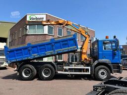 MAN 33 FE 33.410 6X4 KRAAN + KIPPER EURO 2 BLADGEVEE