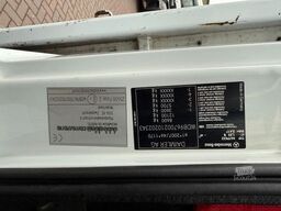 MERCEDES-BENZ Atego 916 met 6.2m open laadbak / 3e zit / airco