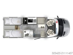 EURAMOBIL Xtura XT 686 EF Solar,Navi,Markise,Delta-Felgen