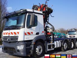 Mercedes-Benz Antos 3240 8×2 / Typhoon L170Z3 crane