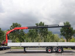 Zaslaw 2 AXLE OPEN TRAILER + FASSI F185-4 (YEAR 2023) ...
