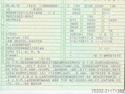 Mercedes-Benz Atego 818 BL  Schalter6 m Ahk LBW KM 96