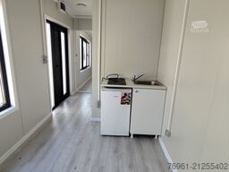  Wohncontainer mit Küche und Bad