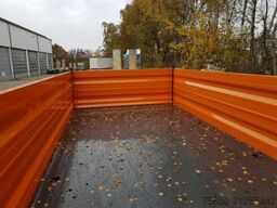 Möslein TTD11- BA Orange  neuer Tandem 3- Seitenkipper Tiefladermit Bordwand- Aufsatz-- Neufahrzeug --