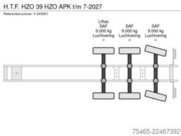 H.T.F. HZO 39 HZO APK t/m 7-2027