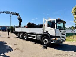 Scania P380 8X4 PRITSCHE 7m00 + KRAN HIAB 244 E-7 - 5/...