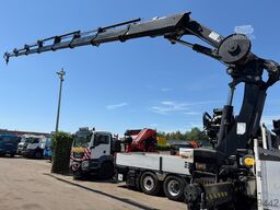 Scania P380 8x4 TRIDEM + CRANE HIAB 244 E-7 - PLATFORM...
