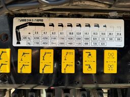 Scania P380 8x4 TRIDEM + CRANE HIAB 244 E-7 - PLATFORM...