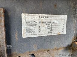 SPIER ZGL 255 TANDEMANHÄNGER