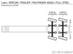 Lako | SPECIAL TRAILER | PALFINGER 42502 | FULL STEE...