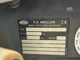 Mercedes-Benz Actros 2548 / Meiller 21 tons hooklift /