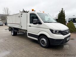 VOLKSWAGEN Crafter 5,5 T Pritsche Kipper + Laubgitter *A/C*