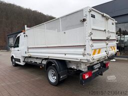VOLKSWAGEN Crafter 5,5 T Pritsche Kipper + Laubgitter *A/C*