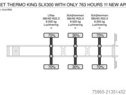 LAMBERET THERMO KING SLX300 WITH ONLY 763 HOURS !!! NEW A