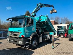 MERCEDES-BENZ 1829 Axor MEILLER 3Skipper + AK 120.2E Kran