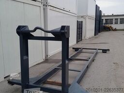 Abrollrahmen 20 Fuß / DIN30722 NEU / Anthrazit
