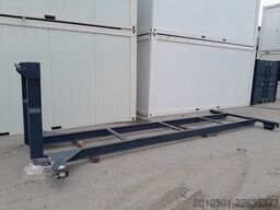 Abrollrahmen 20 Fuß / DIN30722 NEU / Anthrazit