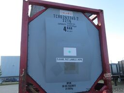 24m³ TANKCONTAINER TANK EDELSTAHL Stahlcontainer TANK 24.000L GÜLLE