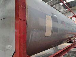 24m³ TANKCONTAINER Container Silo Gülle Edelstahltank Stahltank 20 Fuß 24000L