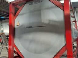 24m³ TANKCONTAINER Container Silo Gülle Edelstahltank Stahltank 20 Fuß 24000L