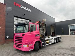 Scania G410 8x4 Haaksysteem / kraan Euro 6 Retarder