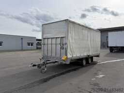 Odprta prikolica s ponjavo  TPB3500 Plane / Swiss-Vehicle