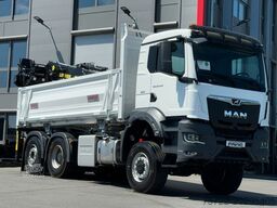 MAN TGS 28.440 6x4-4 2-Seitenkipper Recycling Kran