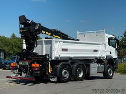 MAN TGS 28.440 6x4-4 2-Seitenkipper Recycling Kran