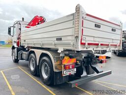 MERCEDES-BENZ AROCS 6x4 Dreiseitenkipper FASSI F255A SOFORT