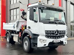 MERCEDES-BENZ AROCS 1835/4x2/3S-KIPPER/FASSI/SOFORT VERFÜGBAR