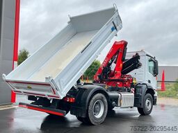 MERCEDES-BENZ AROCS 1835/4x2/3S-KIPPER/FASSI/SOFORT VERFÜGBAR