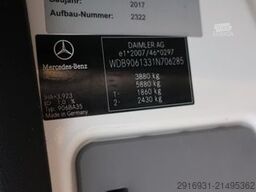 MERCEDES-BENZ Sprinter II 316 CDI/RTW/Klima/Kamera/FN: 37-01
