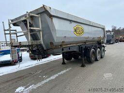 MEILLER TR 3 3-Achs Sattelauflieger Kipper Mulde 26-27m³
