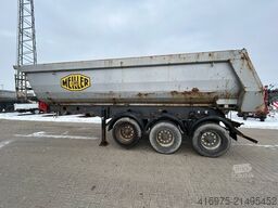 MEILLER TR 3 3-Achs Sattelauflieger Kipper Mulde 26-27m³