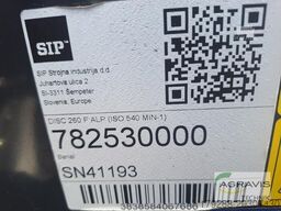 SIP DISC 260 F ALP (DIN 1000 U/MIN)