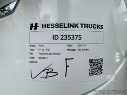 Volvo FH 16.750 6X2 Globetrotter XL Boogie Retarder 5...