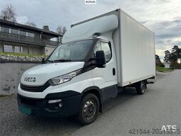 Iveco Daily 35S16 4x2 box truck w/ lift and two sets of