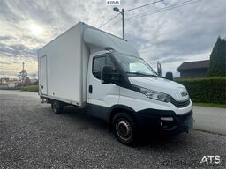 Iveco Daily 35S16 4x2 box truck w/ lift and two sets of
