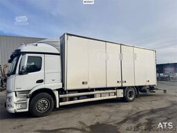 Mercedes-Benz Actros 1832 4x2 Box truck w/ full side opening and