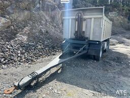 Maur car body 3 axle tow trailer