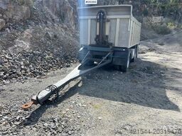 Maur car body 3 axle tow trailer
