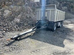 Maur car body 3 axle tow trailer