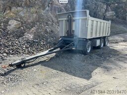 Maur car body 3 axle tow trailer